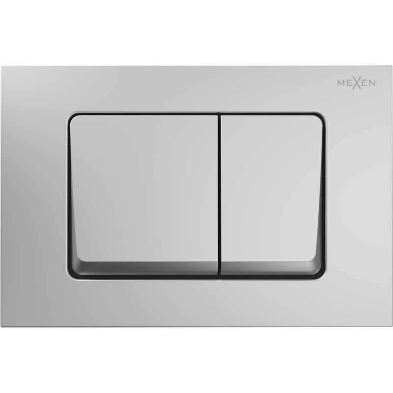 Mexen Fenix 10 XS bouton de chasse d'eau, chrome mat - 601002