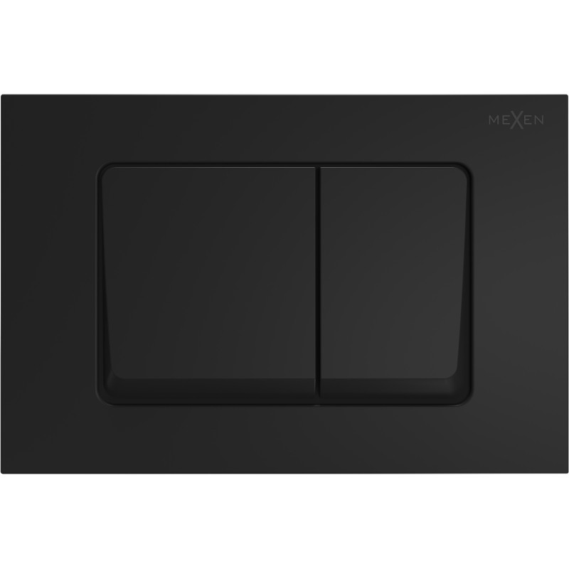 Mexen Fenix 10 XS bouton de chasse d'eau, noir mat - 601003