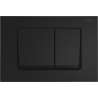 Mexen Fenix 10 XS bouton de chasse d'eau, noir mat - 601003