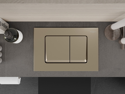 Mexen Fenix 10 XS bouton de chasse, or champagne - 601004