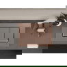 Bouton de chasse d'eau Mexen Fenix 10 XS, or rose - 601005
