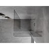 Mexen Mist-H T cabine de douche pivotante droite 75 x 75 cm, transparent, chrome - 8A5T-075-075-01-00-P