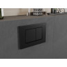 Mexen Fenix 10 XS bouton de chasse d'eau, noir mat - 601003