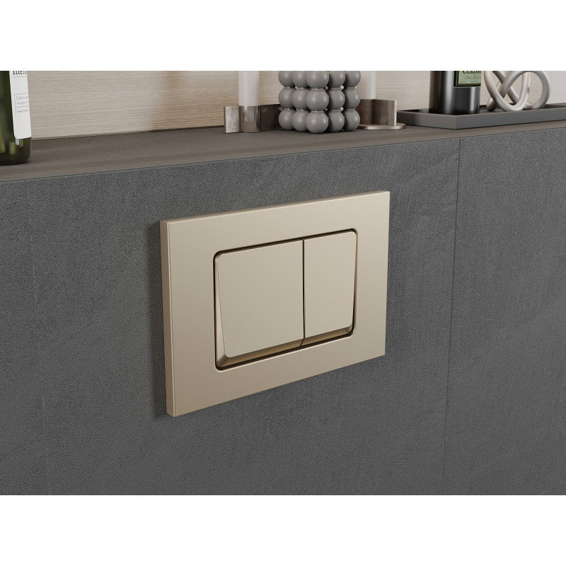 Mexen Fenix 10 XS bouton de chasse, or champagne - 601004