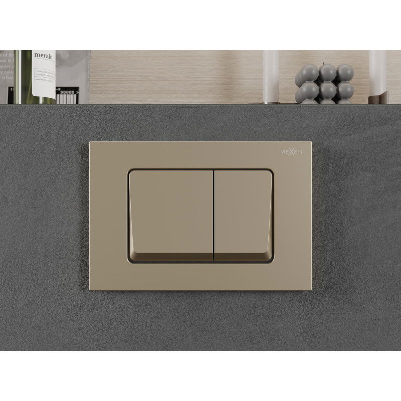 Mexen Fenix 10 XS bouton de chasse, or champagne - 601004