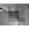 Mexen Mist-H T cabine de douche pivotante droite 120 x 120 cm, transparent, chrome - 8A5T-120-120-01-00-P