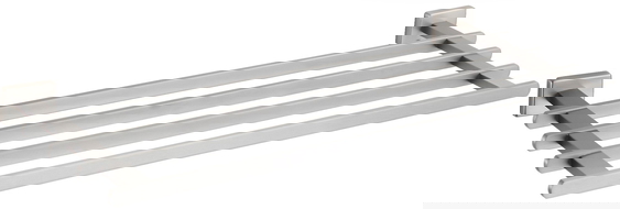 Mexen Arno étagère à serviette, nickel brossé - 7020720-97