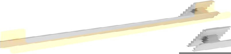 Mexen Arno porte-serviettes, or brossé - 7020724-55