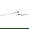 Mexen Rino porte-serviettes, Chrome - 7027024-00