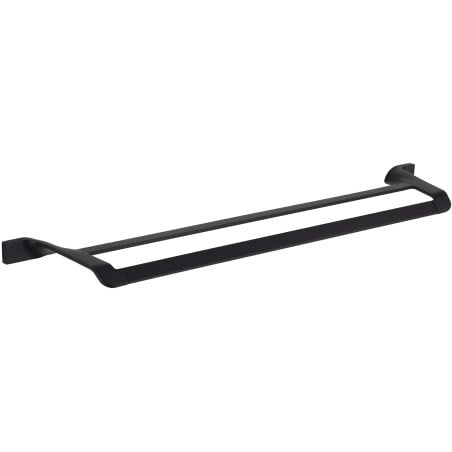 Mexen Rino double porte-serviettes, Noir - 7027025-70