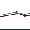 Mexen Rino double porte-serviettes, Noir - 7027025-70