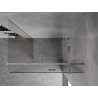 Mexen Mist-H T cabine de douche pivotante droite 85 x 95 cm, transparent, chrome - 8A5T-085-095-01-00-P