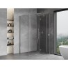 Mexen Mist-H T cabine de douche pivotante droite 85 x 95 cm, transparent, chrome - 8A5T-085-095-01-00-P