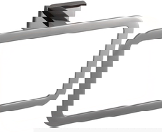 Mexen Arno porte-serviette, chrome noir - 7020732-73