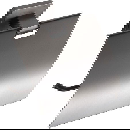 Mexen Arno support pour papier toilette, gris métal brossé - 7020733-66