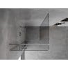 Mexen Mist-H T cabine de douche pivotante gauche 80 x 80 cm, transparent, chrome - 8A5T-080-080-01-00-L