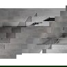 Mexen Mist H T cabine de douche pivotante gauche 100 x 100 cm, transparent, chrome - 8A5T-100-100-01-00-L