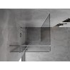 Mexen Mist-H T cabine de douche pivotante gauche 120 x 120 cm, transparent, chromé - 8A5T-120-120-01-00-L