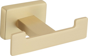 Mexen Arno crochet double pour serviette, or brossé - 7020735-55