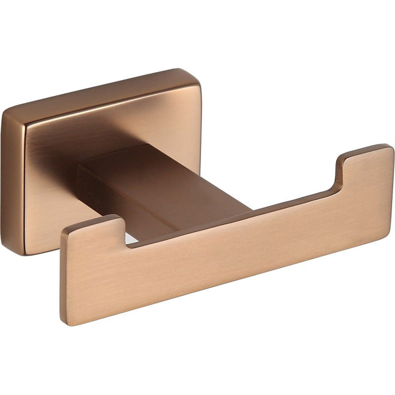 Mexen Arno crochet double pour serviette, cuivre brossé - 7020735-65