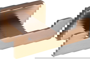 Mexen Arno crochet double pour serviette, cuivre brossé - 7020735-65