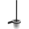 Mexen Rino brosse de toilette, noire - 7027050-70