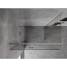 Mexen Mist-H T cabine de douche pivotante gauche 95 x 85 cm, transparent, chrome - 8A5T-095-085-01-00-L