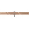 Mexen Flat 360° Slim caniveau en ligne rotatif 70 cm, or rose - 1641070