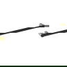 Mexen Base porte-serviettes, Noir/Or - 7088224-57