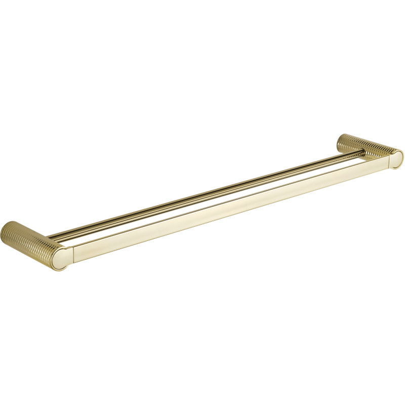 Mexen Base double porte-serviettes, Or - 7088225-50