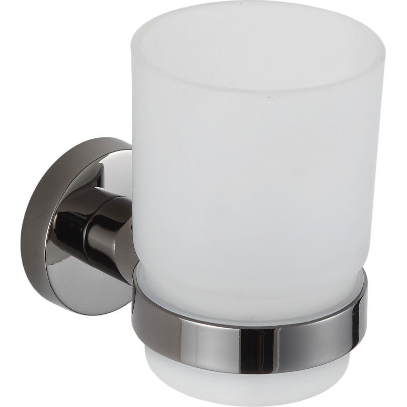 Mexen Remo porte-brosses à dents, chrome noir - 7050738-73