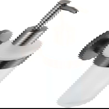 Mexen Remo distributeur de savon, gris arme brossé - 70507388-66