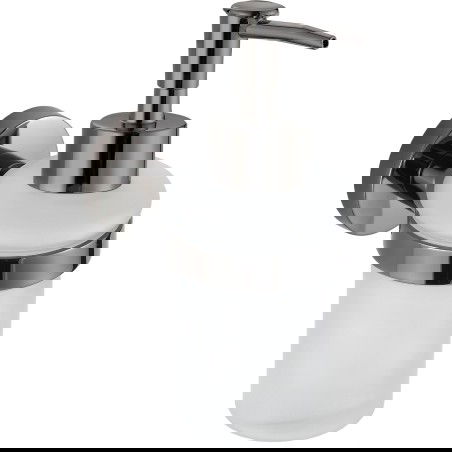 Mexen Remo distributeur de savon, chrome noir - 70507388-73