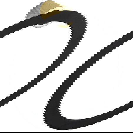 Mexen Base porte-serviettes, Noir/Or - 7088232-57