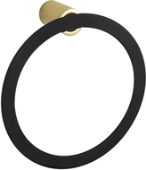 Mexen Base porte-serviettes, noir/doré - 7088232-57