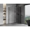 Mexen Mist-H T cabine de douche pivotante droite 105 x 85 cm, transparent, noir - 8A5T-105-085-70-00-P