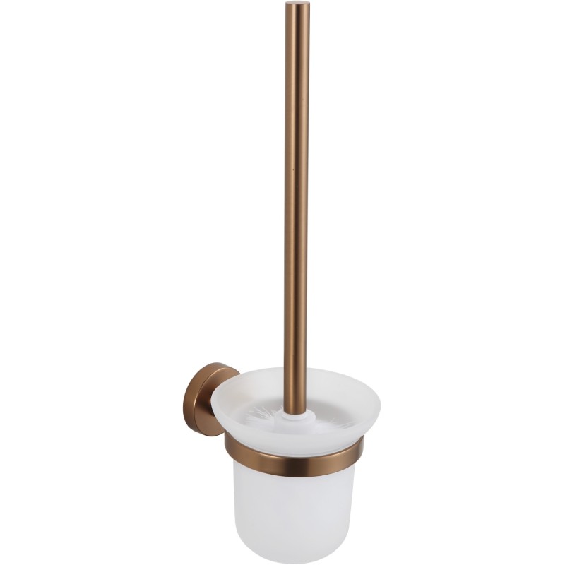 Mexen Remo brosse de toilette, cuivre brossé - 7050750-65