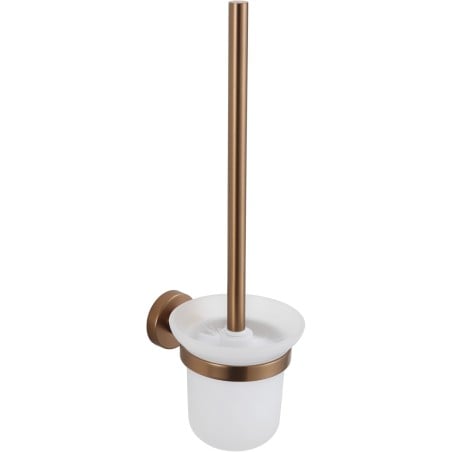 Mexen Remo brosse de toilette, cuivre brossé - 7050750-65