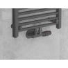 Mexen valve de radiateur d'angle, Duplex, DN50, anthracite - W907-000-66