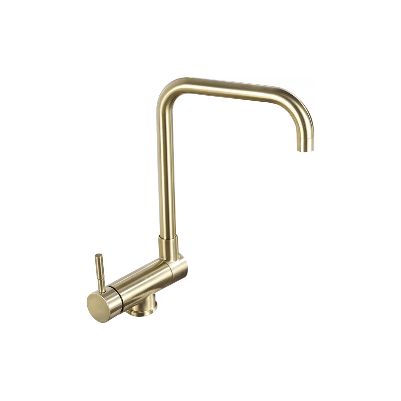 Mexen Madox mitigeur de cuisine sous-fenêtre, or brossé - 672000-50
