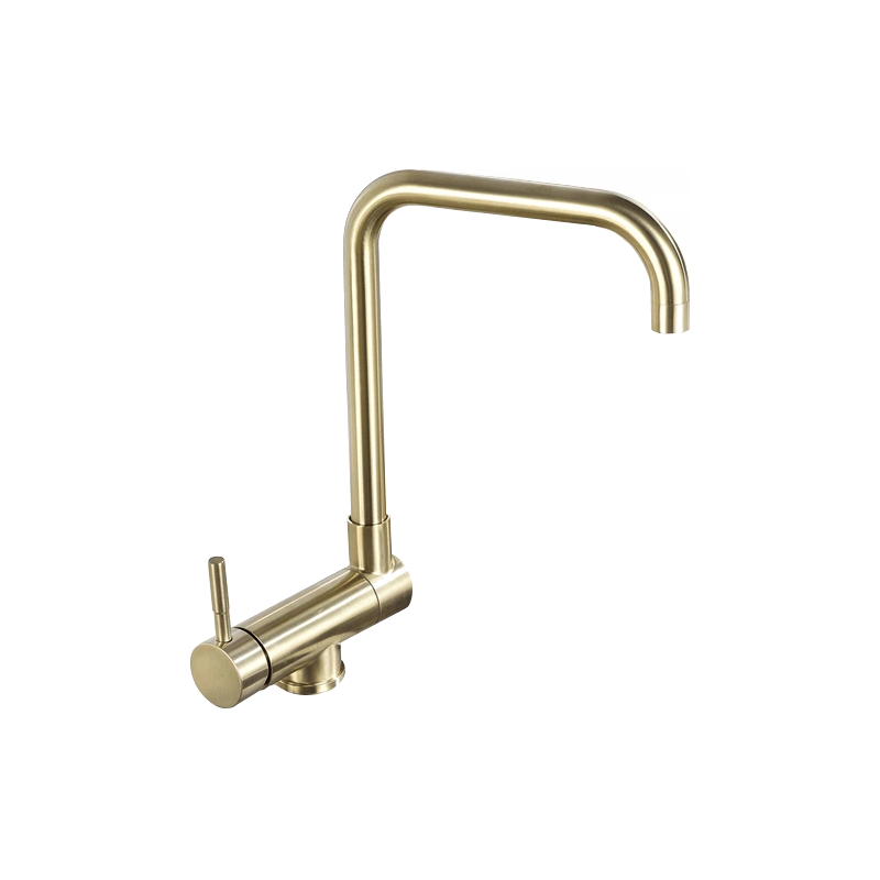Mexen Madox robinet de cuisine pour installation sous le comptoir, Or - 672000-50