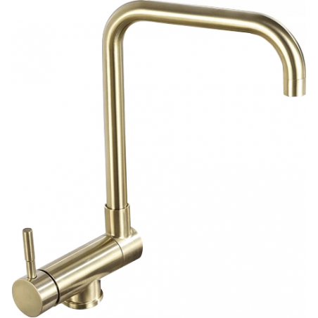 Mexen Madox mitigeur de cuisine sous-fenêtre, or brossé - 672000-50