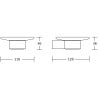Mexen Base porte-savon, noir/or - 7088239-57