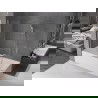 Paroi de baignoire coulissante à 2 volets Mexen Velar 170 x 150 cm, transparent, nickel brossé - 896-170-000-01-97