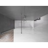 Mexen Velar paroi de baignoire 2 volets coulissants 160 x 150 cm, transparent, nickel brossé - 896-160-000-01-97