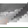 Pare-douche coulissant 2 panneaux Mexen Velar 150 x 150 cm, transparent, nickel brossé - 896-150-000-01-97