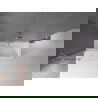 Paroi de baignoire coulissante 2 volets Mexen Velar 110 x 150 cm, transparent, nickel brossé - 896-110-000-01-97