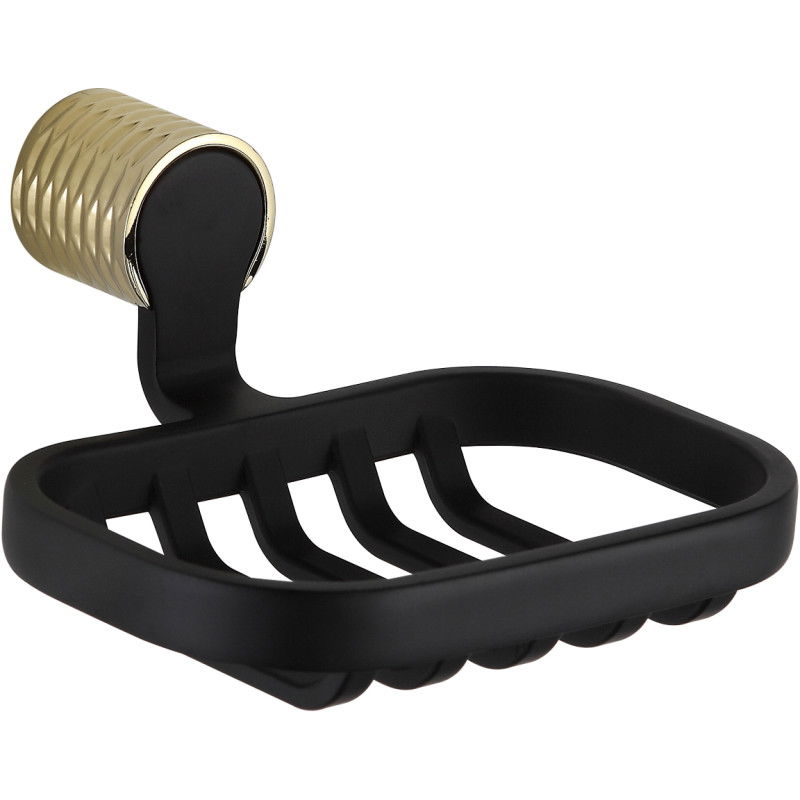 Mexen Base porte-savon, noir/or - 7088251-57