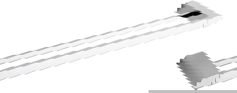 Mexen Adox double porte-serviettes, Chrome - 7018225-00