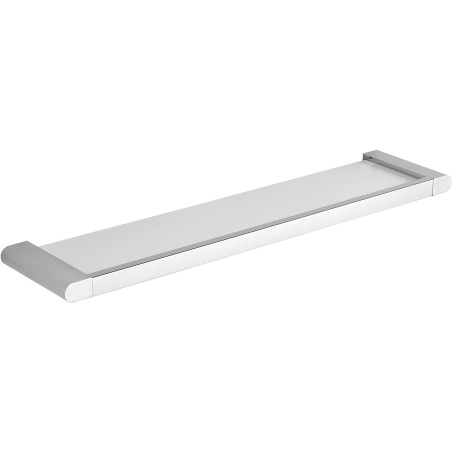 Mexen Adox étagère murale en verre, chromée - 7018237-00